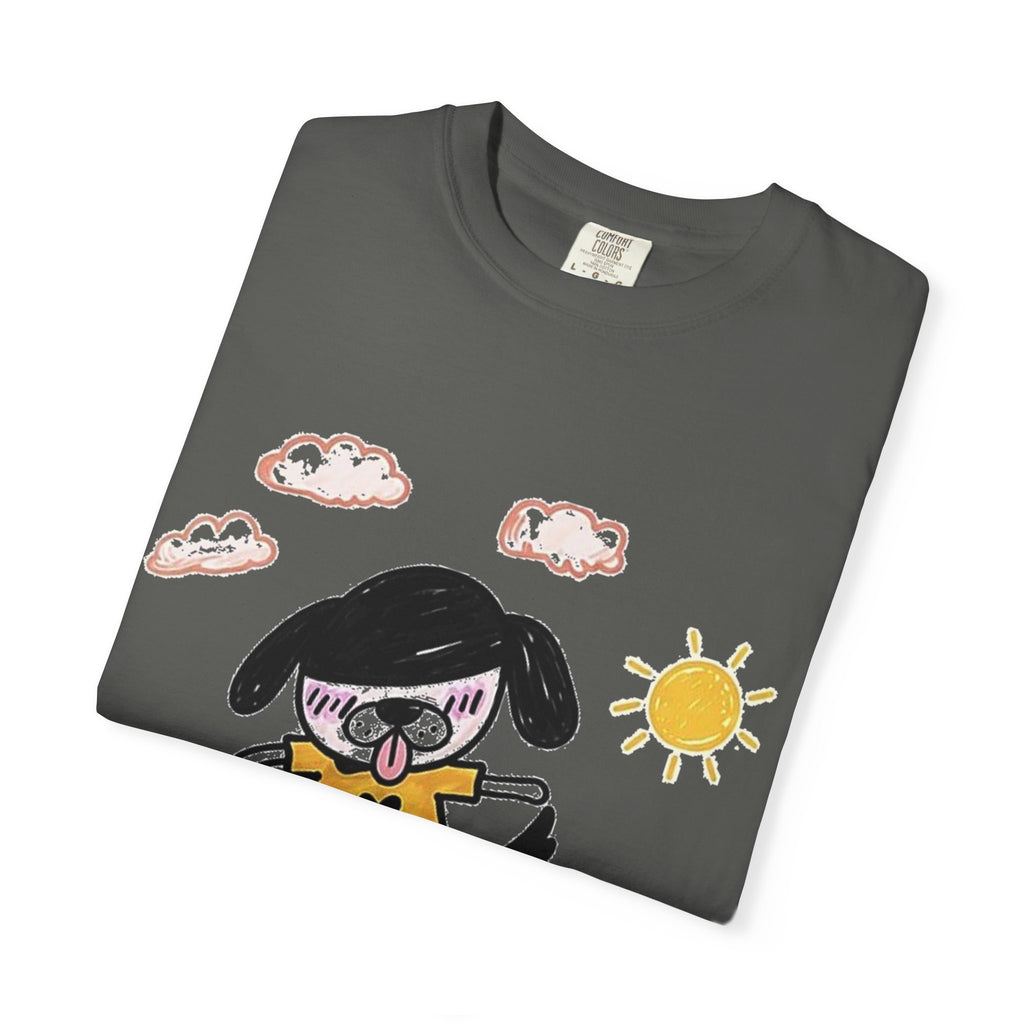 Skateboard Dog Cartoon T-Shirt