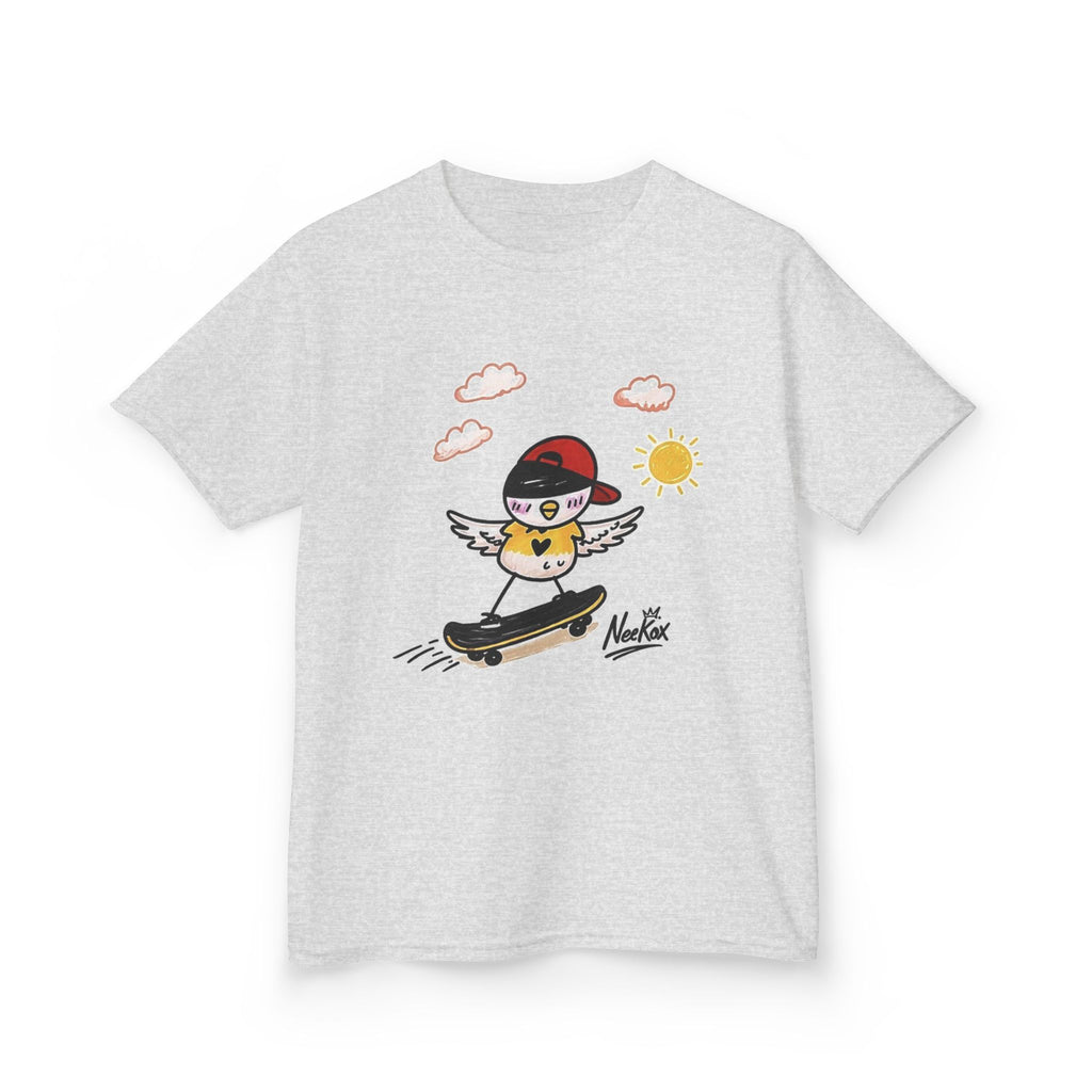 Kids Skateboarding Chick Graphic Tee