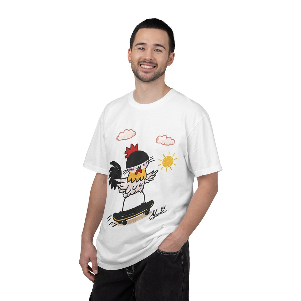 Skateboard Cat Graphic T-Shirt