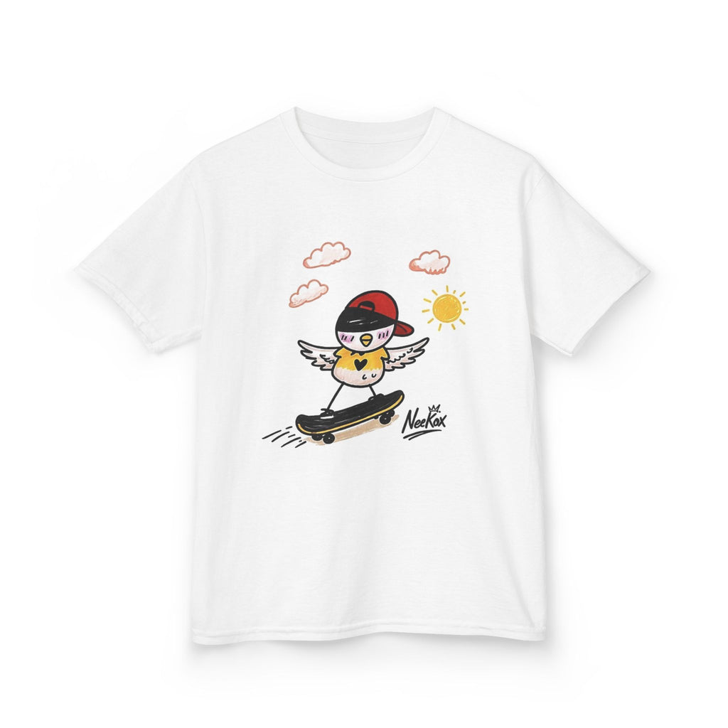 Kids Skateboarding Chick Graphic Tee